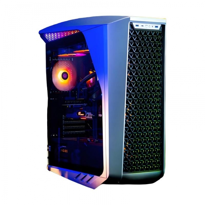 雷神黑武士i7-14700KF RTX5060Ti 32G内存1TB固态台式电脑电竞主机_黑